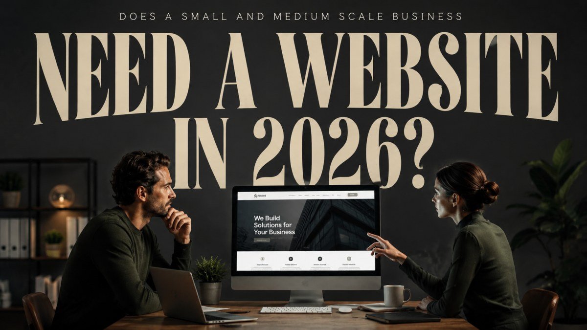 Does a Small and Medium Scale Business Need a website in 2026?