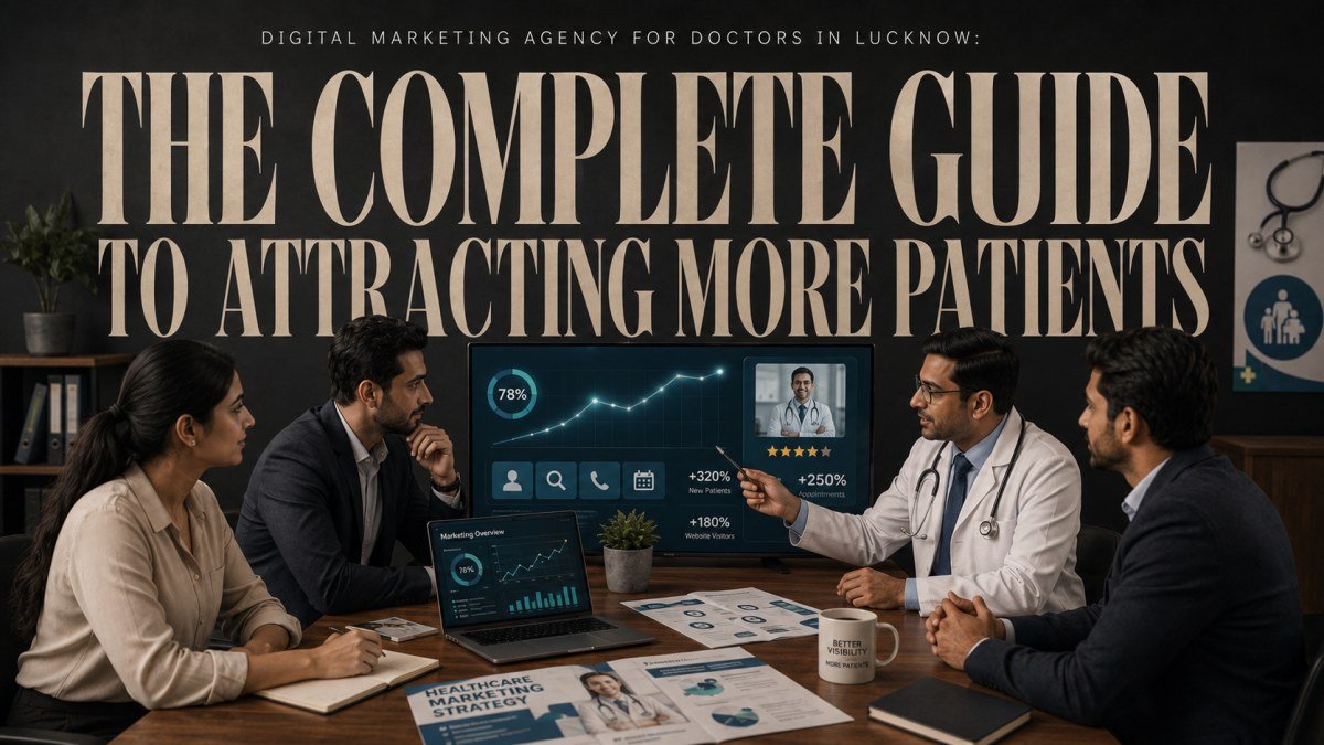 Digital Marketing Agency for Doctors in Lucknow: The Complete Guide to Attracting More Patients